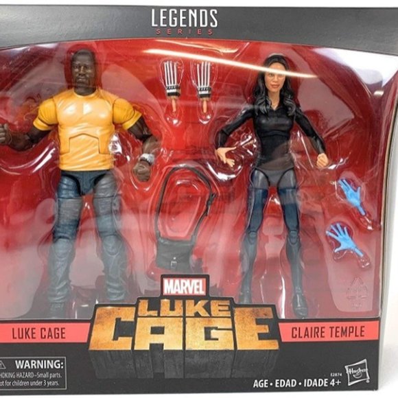 Marvel Legends Series Luke Cage & Claire Temple 2Ps Set NEW - Picture 5 of 15